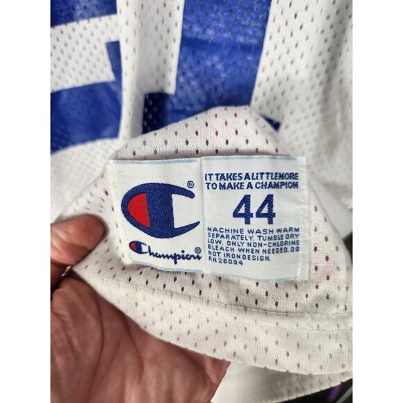Vintage 90s Champion Dallas Cowboys Deion Sanders jersey size 44 - Picture 3 of 8